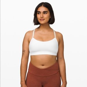 Lululemon Flow Y Nulu Bra White